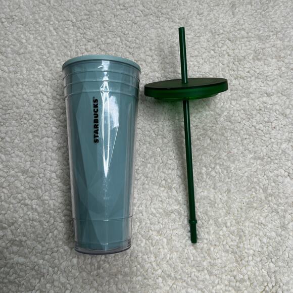 Starbucks Mint Green Tumbler 24 oz - Picture 5 of 8